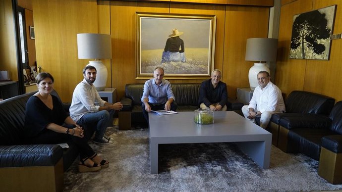 Reunión entre el Consell de Mallorca y el municipio de Calvi.