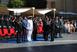 El delegado en l acto conmemorativo de los Santos