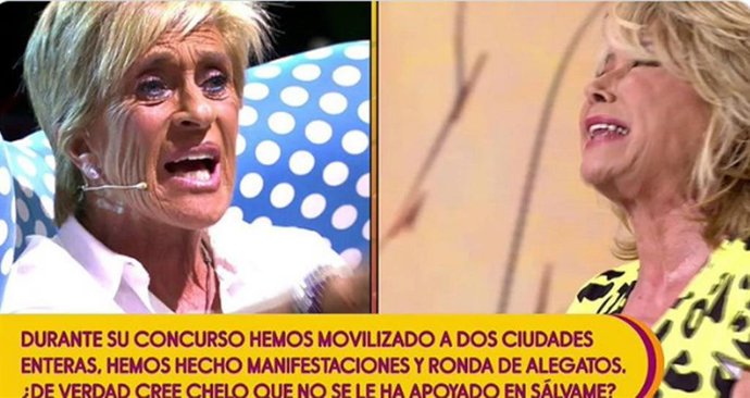 Chelo y Mila en Sálvame