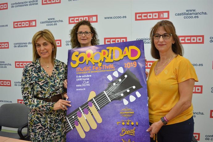 Presentación del 'Sororidad Music Festival' de Albacete