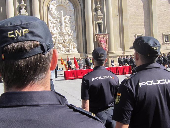 Día de la Policía Nacional en Aragón.