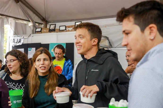 El líder de Más País,  Íñigo Errejón