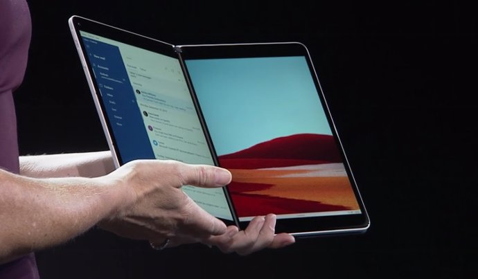 Surface Neo, la apuesta de Microsoft por las dos pantallas potenciado por Intel 