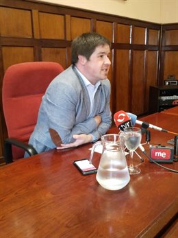 El alcalde de Santo Domingo, Javier Ruiz