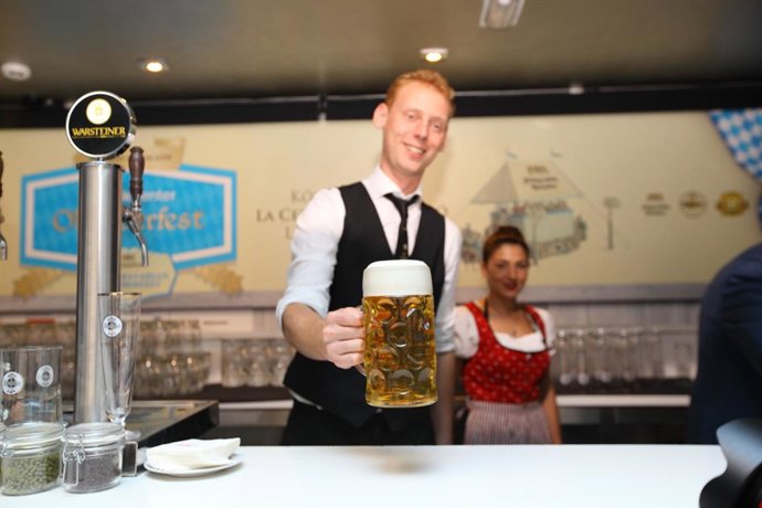 Celebración del Oktoberfest en Madrid