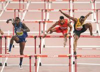 Orlando Ortega se queda sin medalla ras ser tocado en la recta final