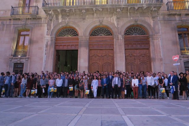 Recepción de la Diputación de Jaén al alumnado de movilidad Internacional de la UJA