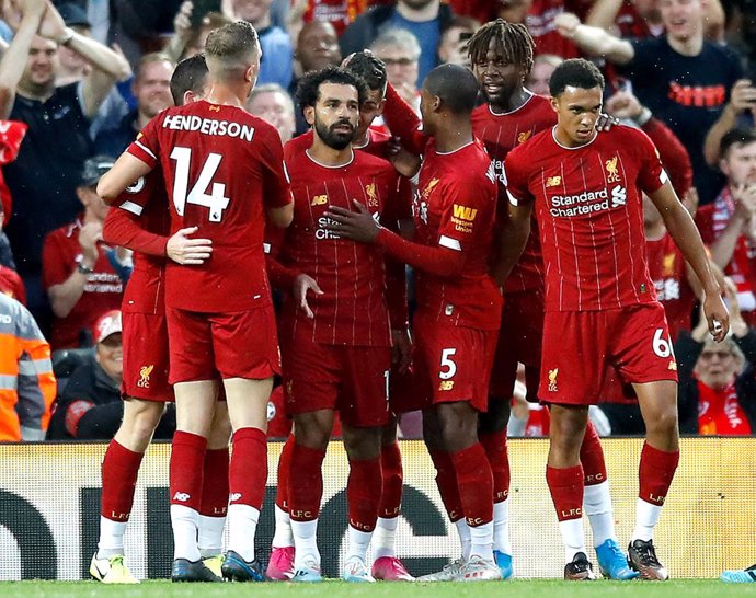 Fútbol/Champions.- (Crónica) El Liverpool deja dudas ante el Salzburgo y Achraf 