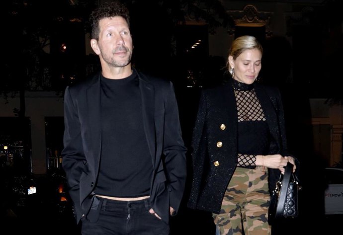 Simeone y Carla, de cena romántica