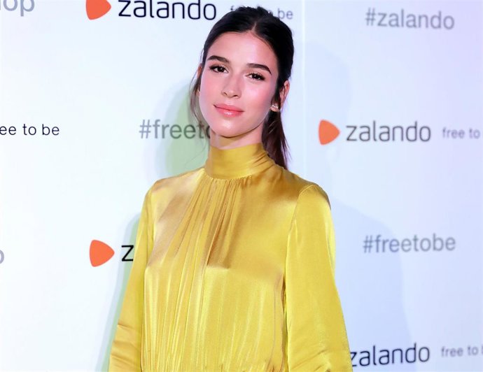 Sandra Gago en una presentación de Zalando