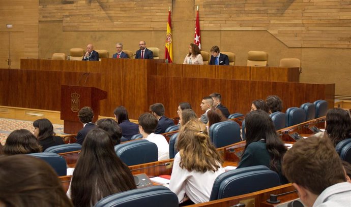 Imagen de recurso del Pleno de la Asamblea de Madrid