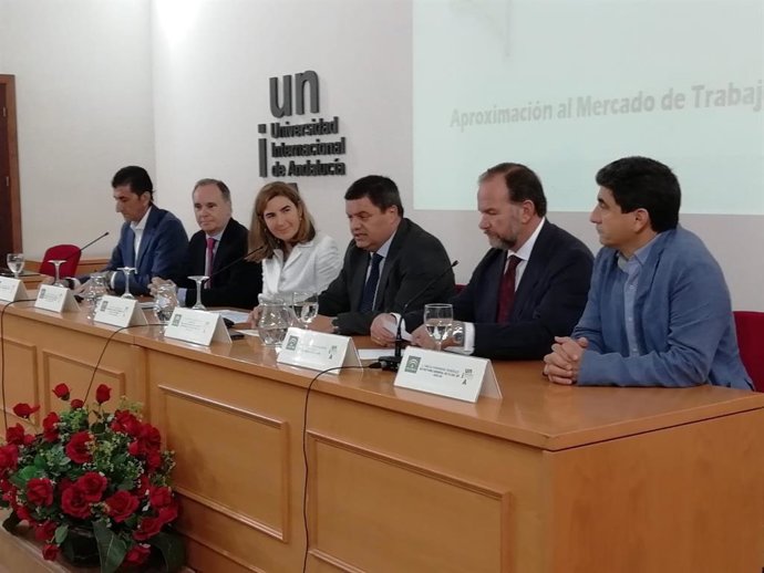 Rocío Blanco participa en unas jornadas sobre formación en La Rábida.