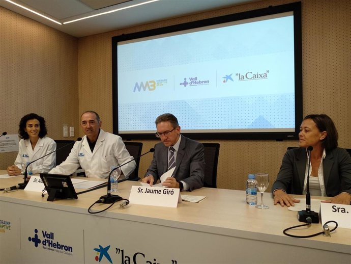 Patricia Pozo-Rosich, Albert Salazar, Jaume Giró y Eva Farré