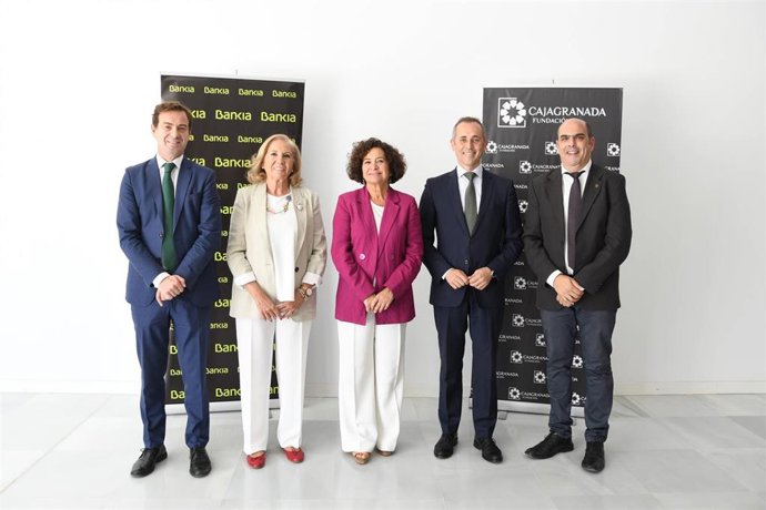 Bankia, CajaGranada Fundación y la Universidad de Granada presentan un convenio
