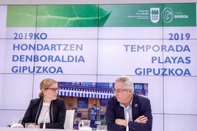 Presentación del balance de la temporada de playas de Gipuzkoa