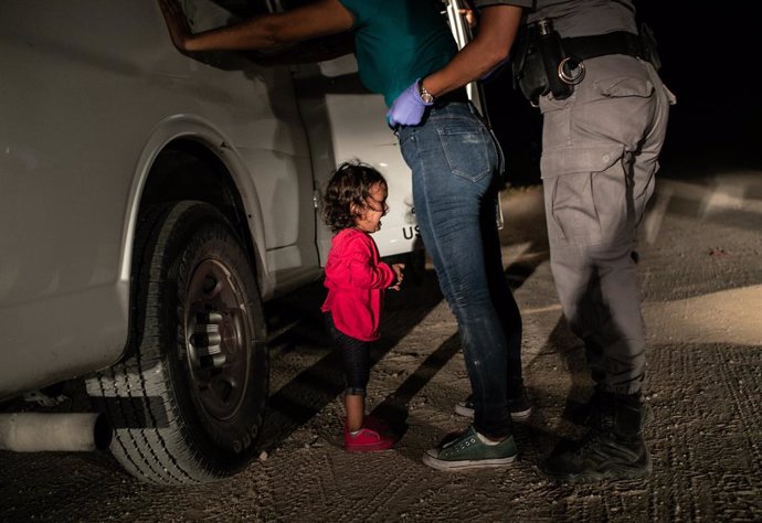 Las fotagrafías que reflejan la crisis migratoria en EE.UU, ganadoras del World 