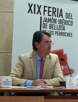 El presidente de la Denominación de Origen (DO) de Los Pedroches, Antonio Jesús Torralbo