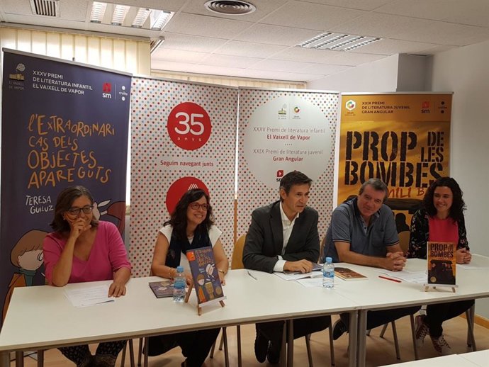 Rueda de prensa ganadores de los Premios El Vaixell de Vapor y Gran Angular