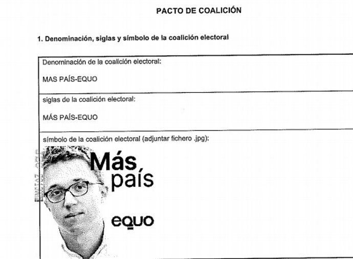 Logo de la coalición de Más País-Equo