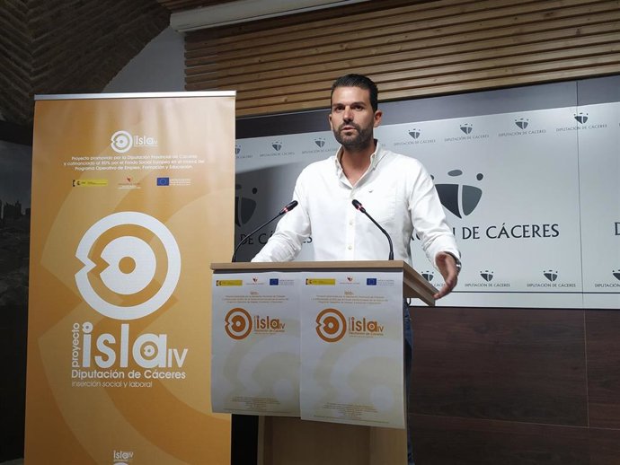 El portavoz de la Diputación de Cáceres, Álvaro Sánchez Cotrina