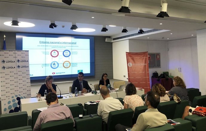 Presentación del III Barómetro Económico de Sevilla.