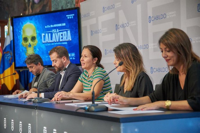 Rueda de prensa para presentar la tercera edición del Festival Isla Calavera