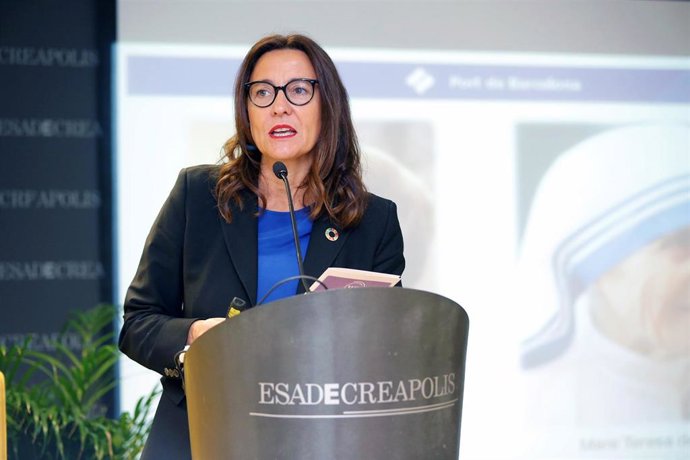La presidenta del Puerto de Barcelona, Merc Conesa