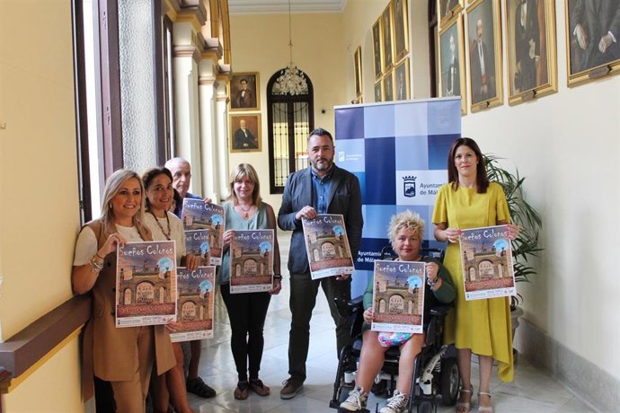 Presentación de la veladilla de la Colonia Santa Inés de Málaga y su programación