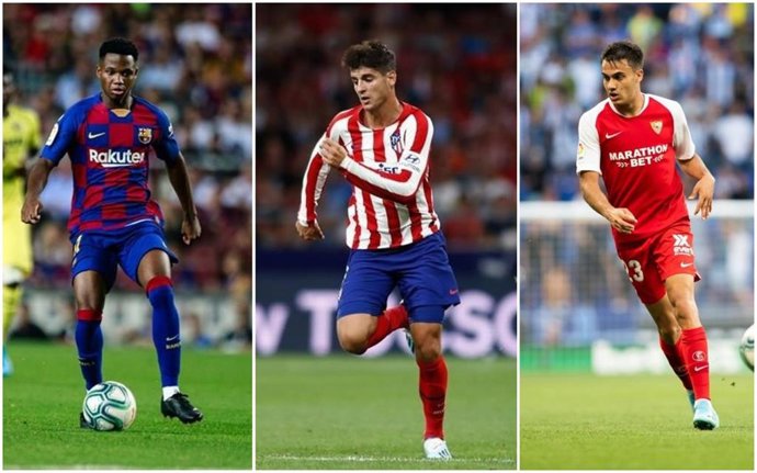 Ansu Fati, Morata y Reguilón apuntan a la selección