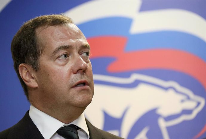 El primer ministro de Rusia, Dimitri Medvedev