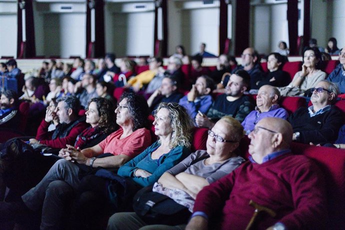 Espectadores en la última edición del Festival Internacional de Cine de Almería