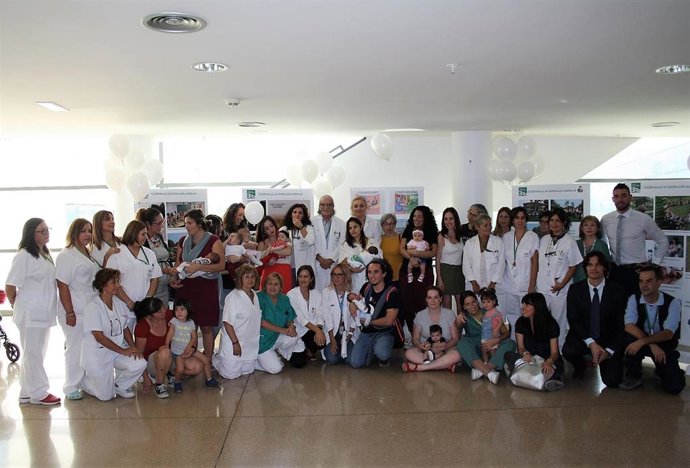 Actividad de fomento de la lactancia en el hospital San Cecilio