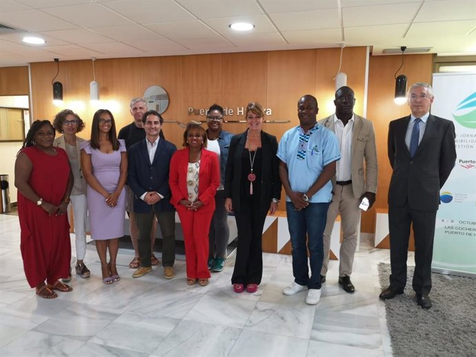 La Red Hekima visita el puerto de Huelva.