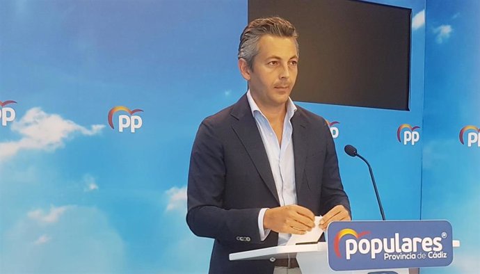 Andrés Núñez, secretario general del PP en Cádiz
