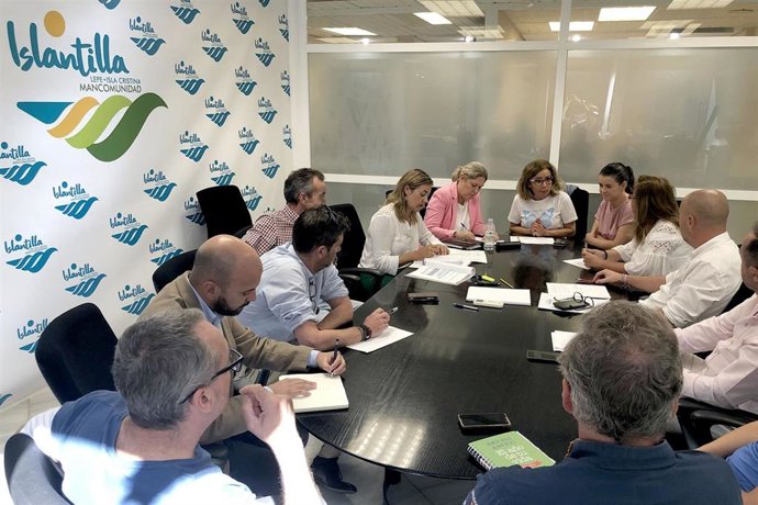 Reunión del comité de gestión de la playa de Islantilla.