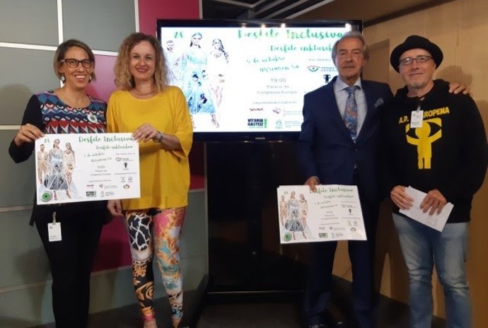 Vitoria acoge este sábado un desfile de moda inclusivo en favor de la retinosis pigmentaria.