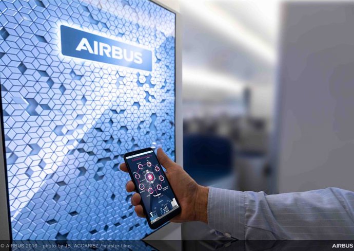 Cabina conectada de Airbus