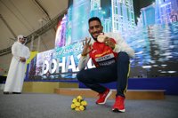 Orlando Ortega, bronce en 110 vallas tras la rectificación del jurado