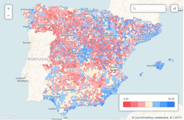 Ciudades Con Más Densidad De Población España
