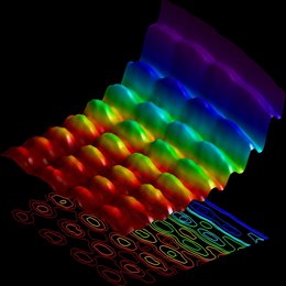 Primera imagen de la doble naturaleza de la luz: onda y partícula