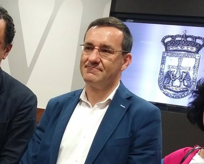 Javier Cuesta, concejal de Economía de Oviedo.