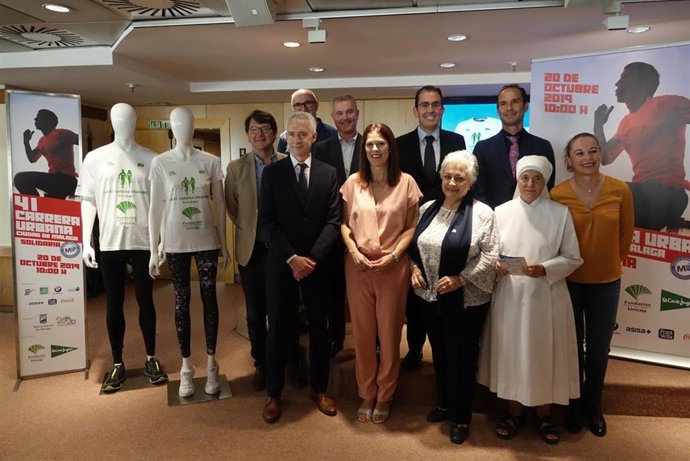 Presentación de la carrera urbana Ciudad de Málaga que se celebra el 20 de octubre.