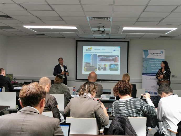 Imagen del encuentro en el Instituto Tecnológico de Cork, en Irlanda