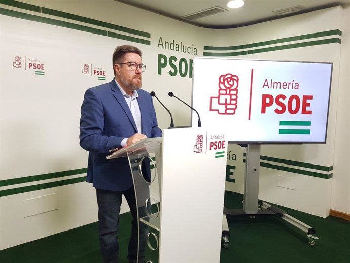El parlamentario del PSOE-A por la provincia de Almería, Rodrigo Sánchez Haro