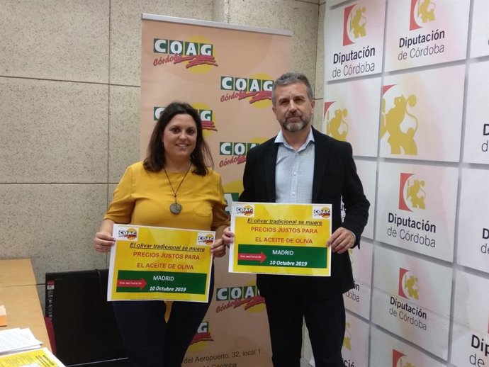 Sánchez y Quintero presentan los objetivos de la movilización en defensa del olivar