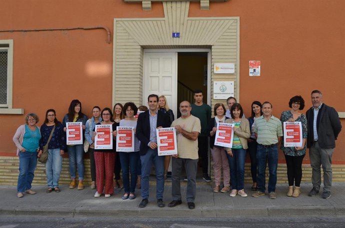 La Comarca del Somontano también se ha sumado al paro contra la despoblación