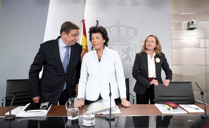 Rueda de prensa posterior al Consejo de Ministros en Moncloa