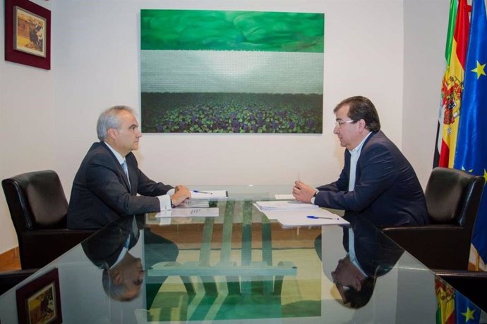 Fernández Vara y Fragoso, en Presidencia de la Junta