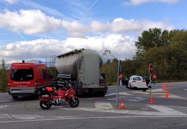 Imagen del accidente.