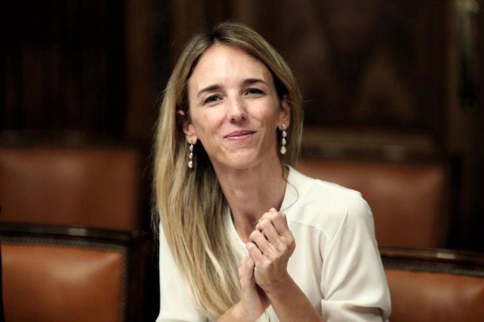 La portavoz del PP en el Congreso Cayetana Álvarez de Toledo se reúne con los dirigentes de la Conferencia de Rectores de las Universidades Españolas, en el Congreso de los Diputados a 16 de septiembre de 2019.